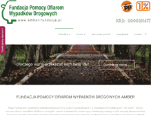 Tablet Screenshot of amber-fundacja.pl